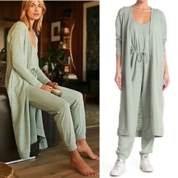 Free People Bicoastal Set Sage XS - Picture 2 of 4